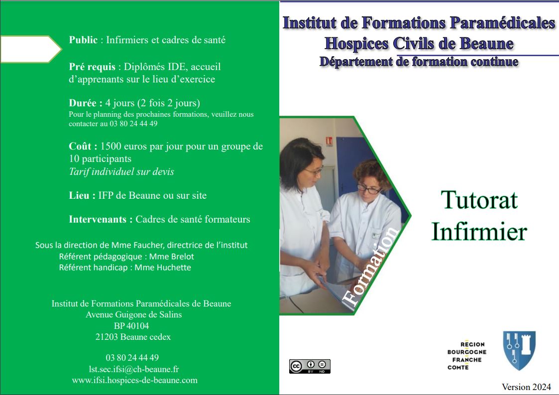 Formation Tutorat Infirmier Et Formation Approfondissement Tutorat IDE ...